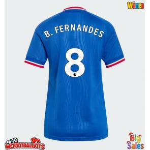 Manchester United Bruno Fernandes #8 Replica Away Stadium Shirt for Women 2026-27 Short Sleeve